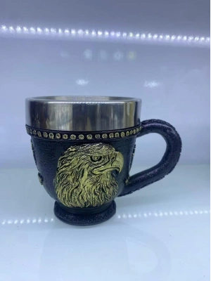 Kartal Motifli Bardak Kod 6924