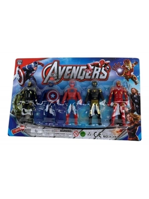 KARTELA 5 LI  AVENGERS SETI