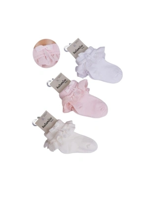 Katamino Adriyan Aks. Kız Bebek Soket Çorap K46341 Asorti