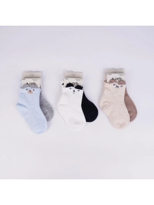 Katamino Retkit 2li Erkek Bebek Soket Çorap K44144 Asorti