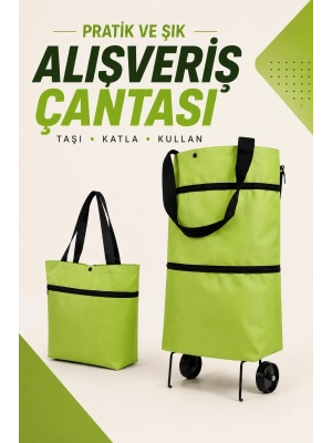 KATLANABİLİR ALIŞVERİŞ ÇANTASI