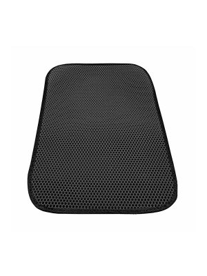 Kedi Elekli Tuvalet Önü Paspası  45 cm - 65 cm Siyah