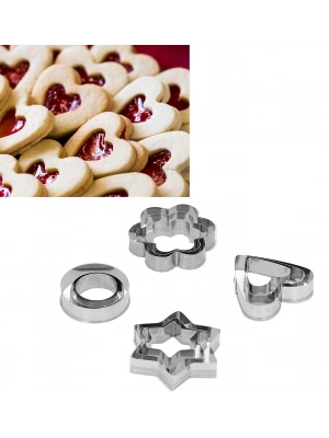 Kek Kalıbı - Bisküvi Kalıbı - Fondan Kalıbı 12 Adet