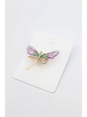 Kelebek Broş - Pembe