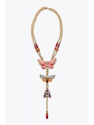 Kelebek Kolye - Altın