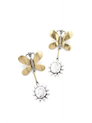 Kelebek Küpe - Altın