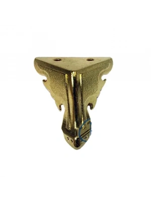 Kelebek Sandık Ayağı, Kutu Ayak 5,5 Cm - Sarı, 50 Adet