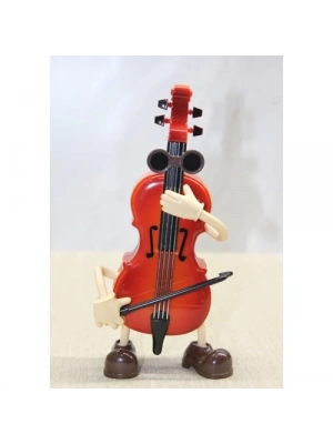 Keman Müzik Kutusu Eğlenceli Tasarım