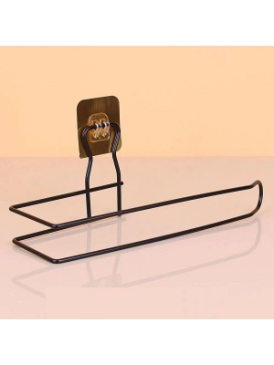 ®  Kendiliğinden Yapışkanlı Krom Paslanmaz Metal Havlu Kağıtlık Aparatı