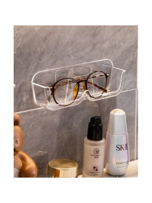 Kendinden Yapışkanlı Şeffaf Gözlük Standı