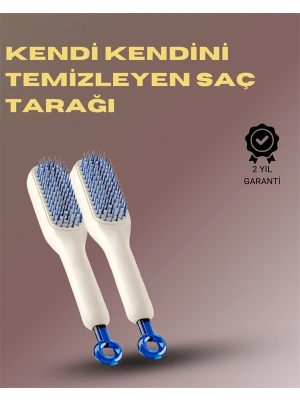 Kendini Temizleyen Masajlı Saç Tarağı – Anti-statik, Ergonomik Tasarım