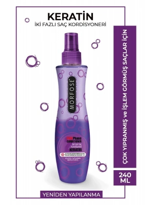 Keratin Çift Fazlı Kondisyoner Fön Suyu 240 ML - mrfs