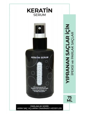 Keratin Saç Serumu 75 ML - Yıpranmış Saçlar için - mrfs