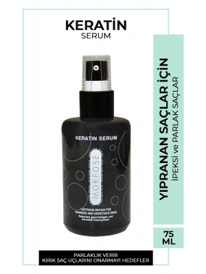 Keratin Saç Serumu 75 ML - Yıpranmış Saçlar için - mrfs