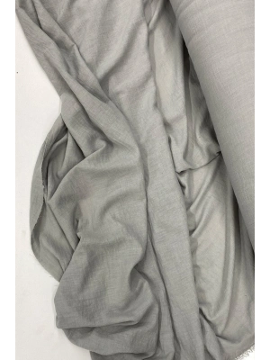 Keten Kumaş - Organik Kumaş - Perde Kumaşı - Ince Keten - Kıyafet Için Kumaş Örtü Gri 42