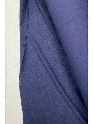 Keten Kumaş - Organik Kumaş - Perde Kumaşı - Ince Keten - Kıyafet Için Kumaş Örtü Lacivert 26