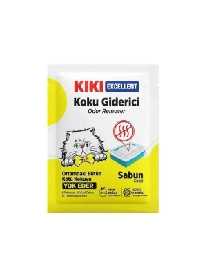 Kiki Excellent Kedi Kumu Koku Giderici 25 Gr Sabunlu