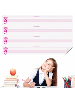 ®  Kılavuz Çizgili Akıllı Kağıt Yazı Tahtası Duvarda İz Bırakmaz Statik Yeni Müfredata Uygun 100x56cm