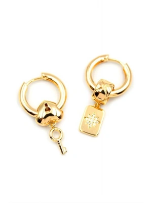 Kilit Küpe - Altın