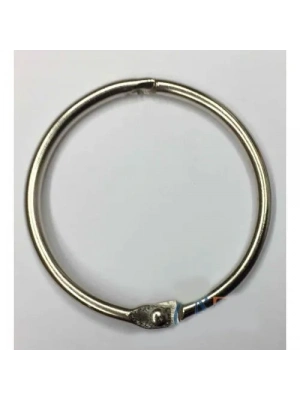 Kilitli Yuvarlak Halka, 4cm - 100 Adet