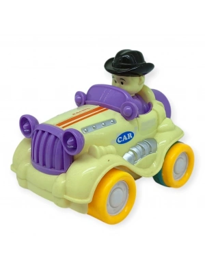 Kırılmaz Sürtmeli Klasik Araba - Sarı