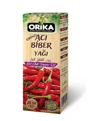 Kırmızı Acı Biber Yağı 20 Ml.