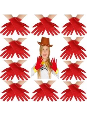 Kırmızı Bando Eldiveni Seti 10 çift (20 adet)