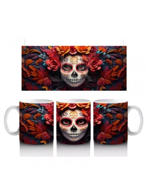 Kırmızı Maskeli Gotik Ruh – Hediyelik Kahve Kupası