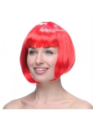 Kırmızı Peruk Saç