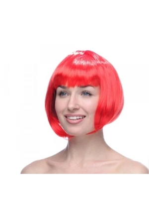 Kırmızı Peruk Saç