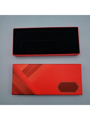 Kırmızı Renk Anahtarlık ve Kalem Kutusu