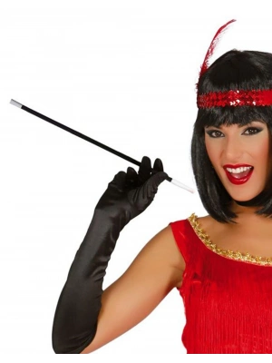 Kırmızı Retro Charliston Aksesuar Seti