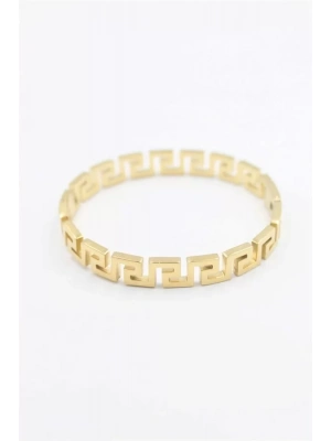 Kıvrımlı Bilezik - Altın