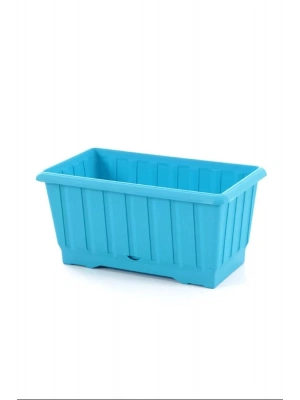 Klasik Balkon Çiçek ve Bitki Saksısı No:1 - 4.3 Litre Royaleks-S231