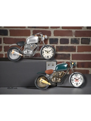 Klasik Motor Tasarımlı Masaüstü Saat