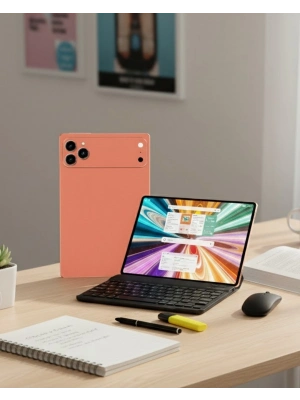 ® Klavyeli Android Tablet Geniş Hafıza Seçenekleri ve IPS Ekran