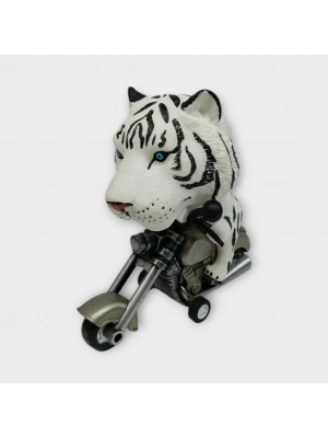 Koca Kafalı Sürücü Hayvan Figür - Kaplan