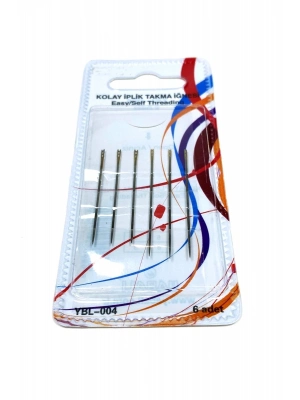 Kolay İplik Takma İğnesi 6lı set