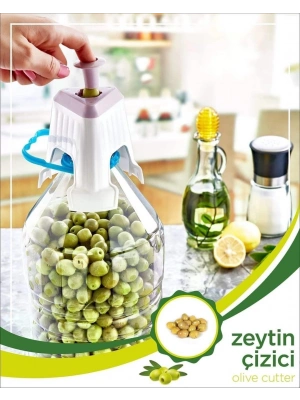 ®  Kolay Zeytin Dilme Çizme Aparatı Pratik Kolay Zeytin Çizici Alet