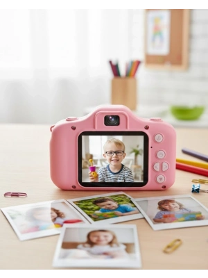 ® Kompakt Dijital Kamera HD Video ve Fotoğraf Kayıt Özellikli USB Şarjlı Mini Cihaz