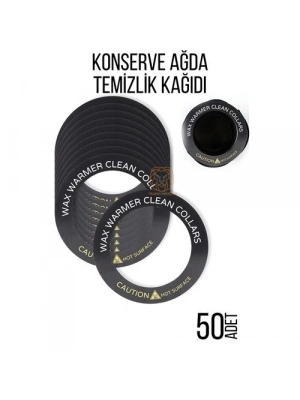 Konserve Ağda Koruyucu Karton Temizlik Kağıdı 50 Adet