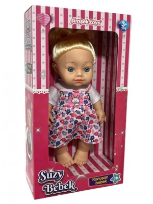 KONUSAN SUZY BEBEK SACLI 30CM KUTULU