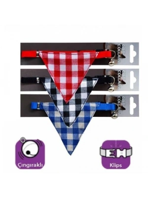 Köpek Tasması Fular Şeklinde