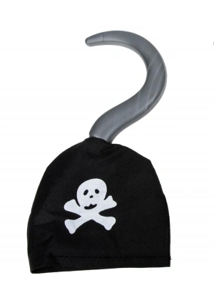 Korsan Kancası Kumaş Malzemeden İmal Korsan Eli Arma Baskılı