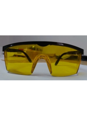 Korumalı Laboratuvar Gözlüğü Sarı