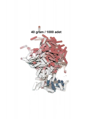 Koyu Pembe 15 x 5 mm Dantel Oya Yazma Halhal Abiye Lazer Kesim Pul 1000 adet / 40 gram