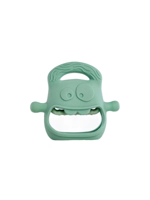 Koyu Yeşil Bebek Silikon Diş Kaşıyıcı
