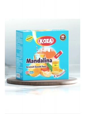 Koza Tek İçimlik Mandalina Aromalı Toz İçecek 50li