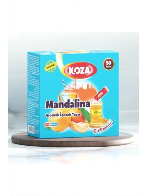 Koza Tek İçimlik Mandalina Aromalı Toz İçecek 50li