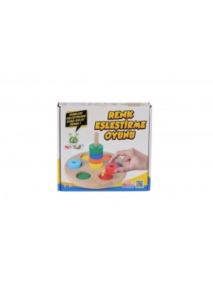 KR136 RENKLİ HALKA EŞLEŞTİRME OYUNU